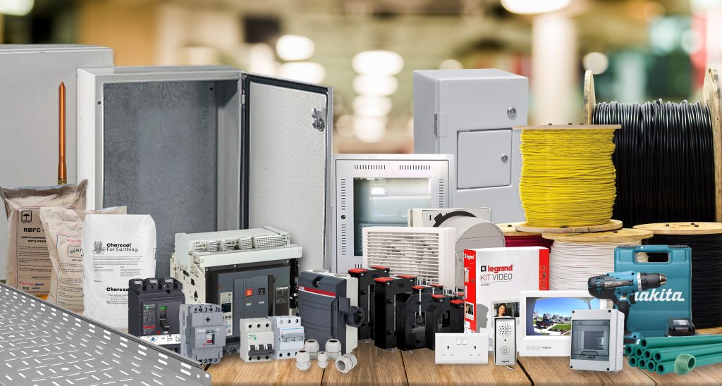 We supply a comprehensive range of electrical accessories and building materials essential for any installation project. Our portfolio focuses on reliability, safety, and performance, suitable for contractors and end users.